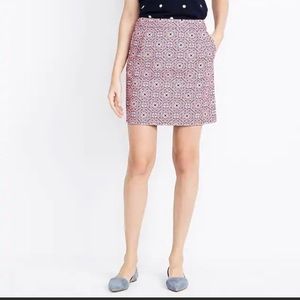 J. Crew Basketweave mini skirt